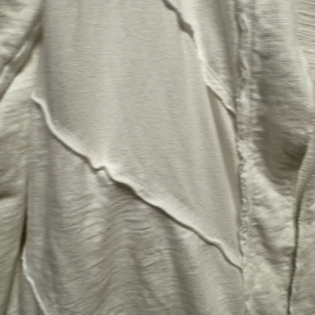 Neon Buddha White Textured Fabric Cardigan - Image 2