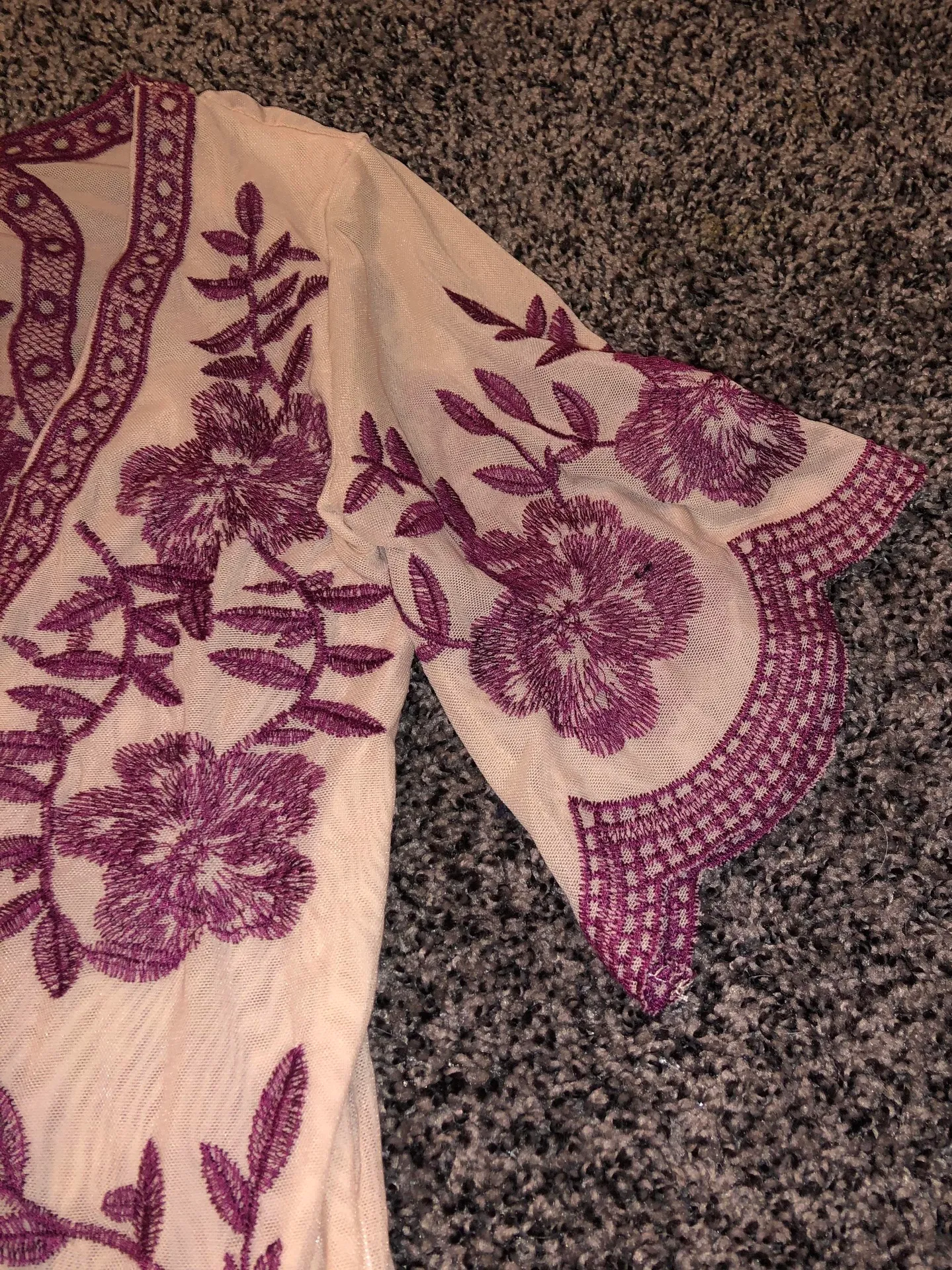 Bailey rose Embroidered Body Suit - Image 4