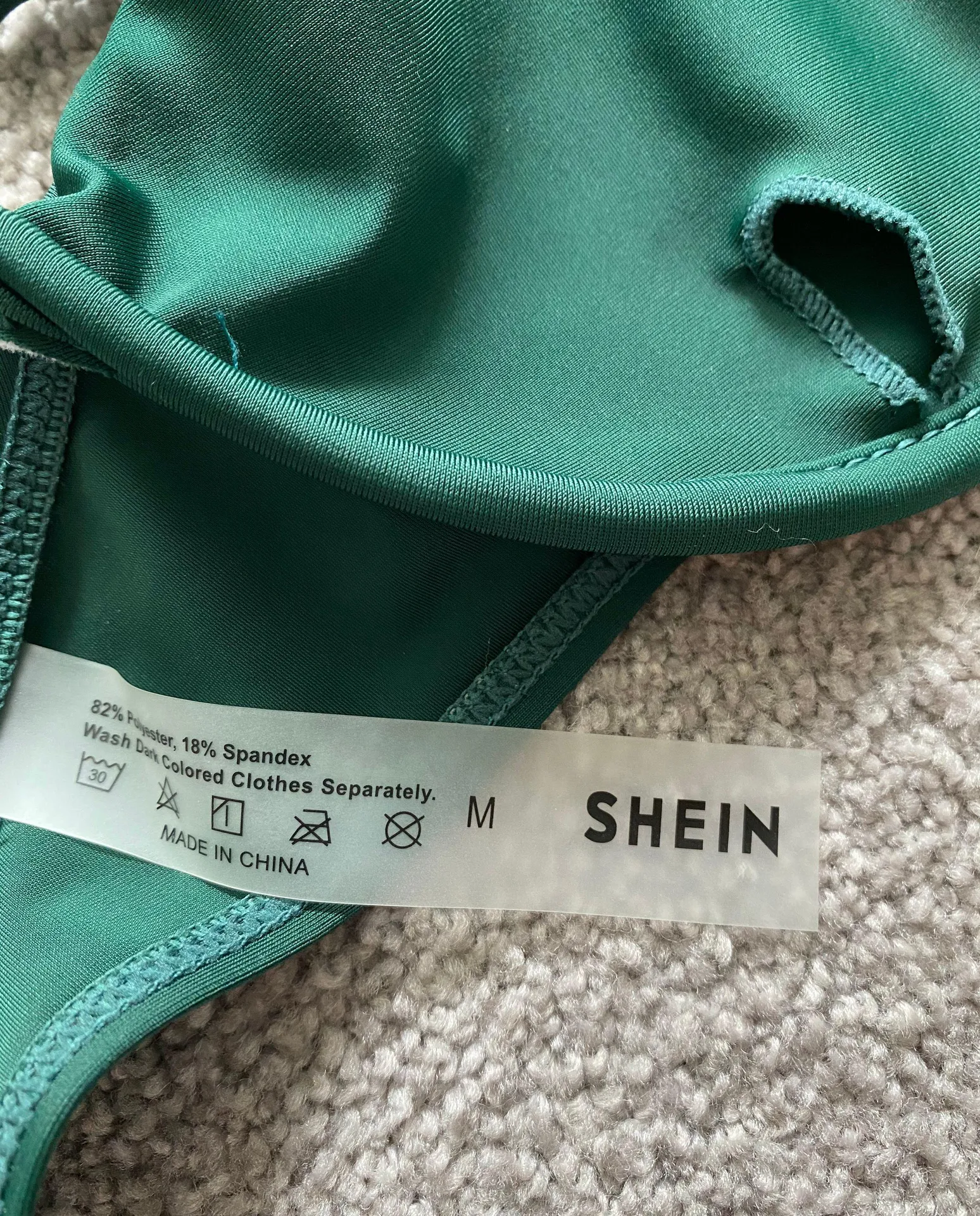 SheIn Underwired Spaghetti Strap Bikini Top - Image 3