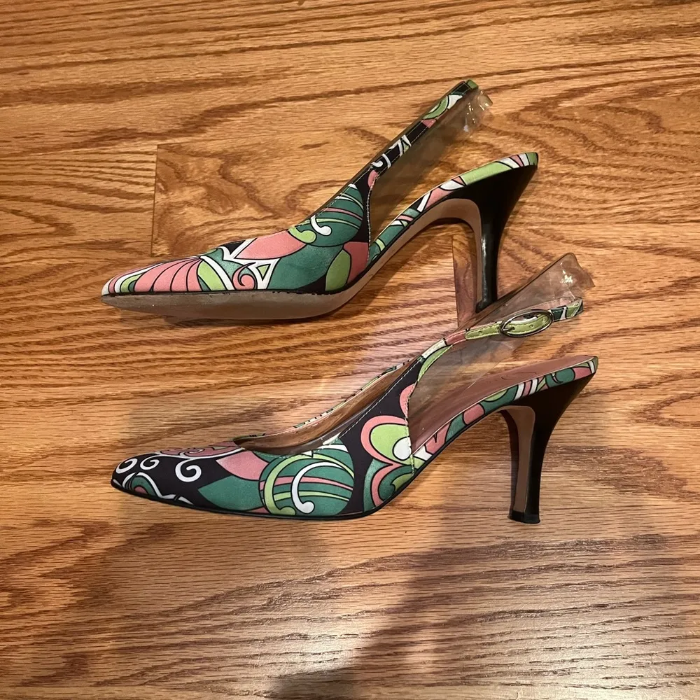 Joan & David sling back heels - Image 2