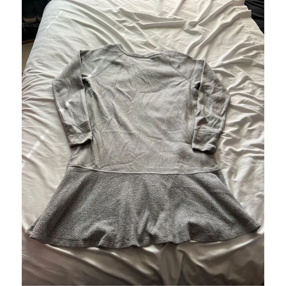 Cabi Grey Sweatshirt Dress Woman’s Size Medium - Flaws - Image 8