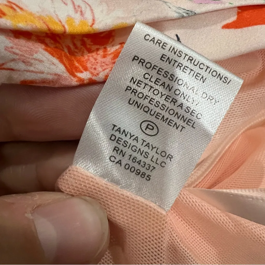 Tanya Taylor Multicolor Floral Blouse - Image 5