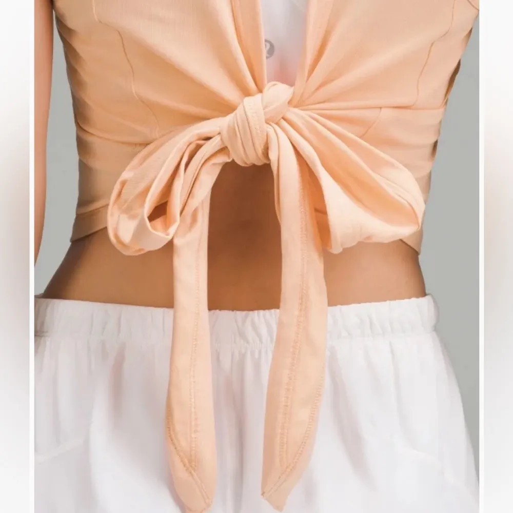 Lululemon Athletica “It's a Tie" Wrap Tank Top - Image 5