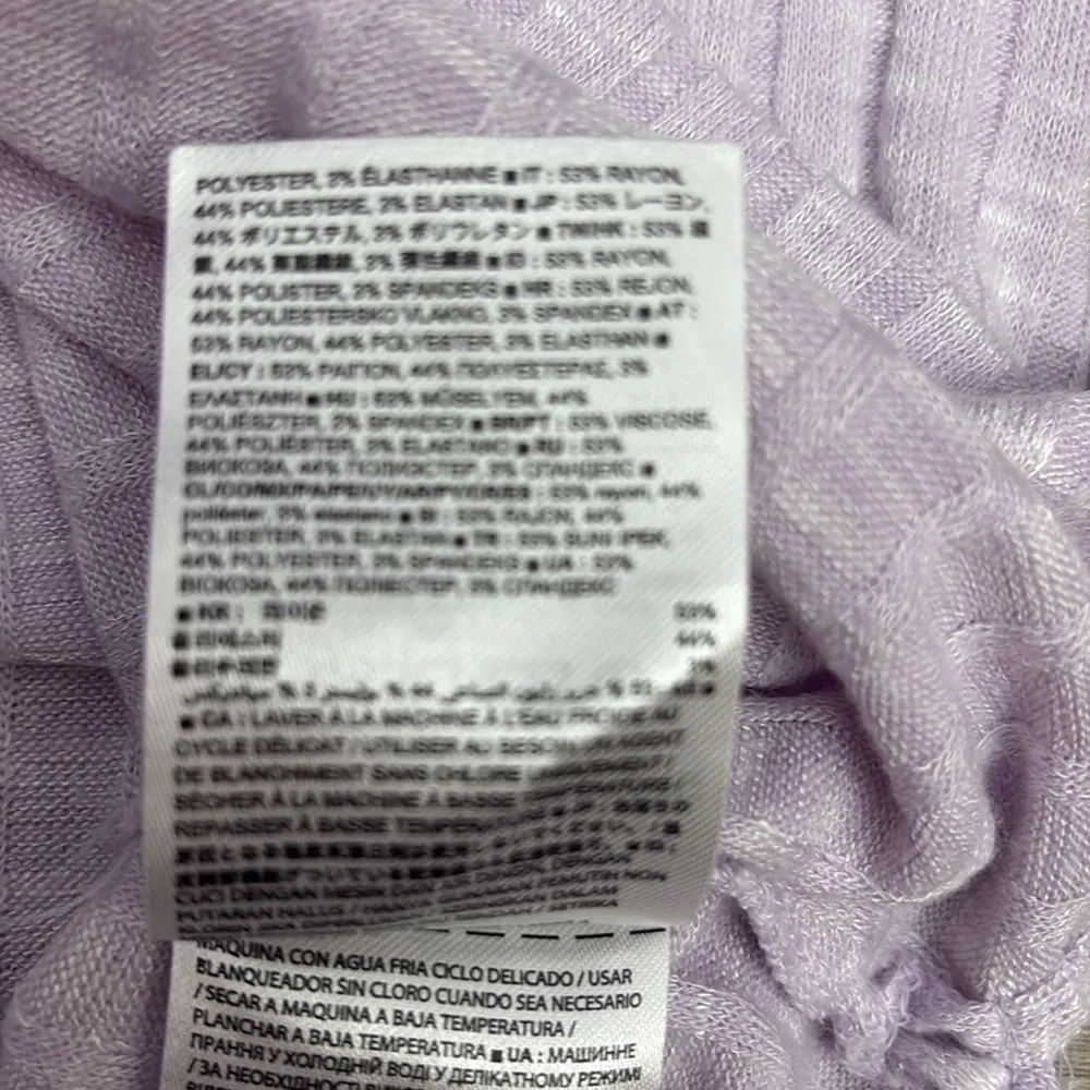 Banana Republic Light Purple Sleeveless Ribbed Knit Tank Top Size XS - Image 11