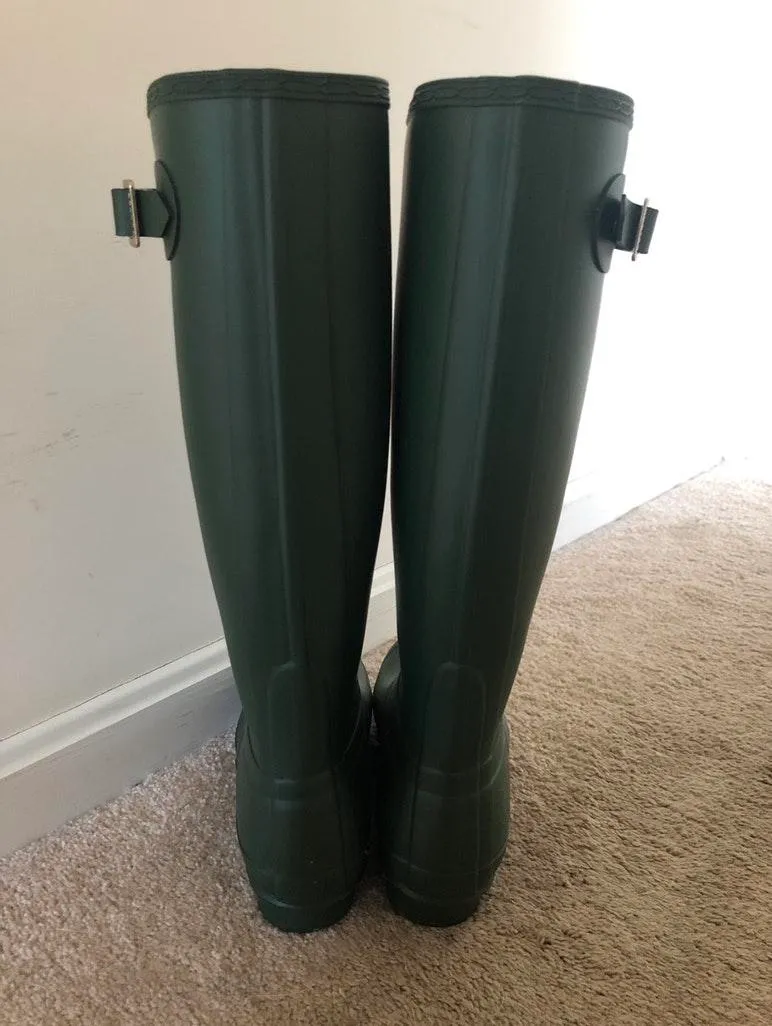 Hunter Green Boots - Image 2