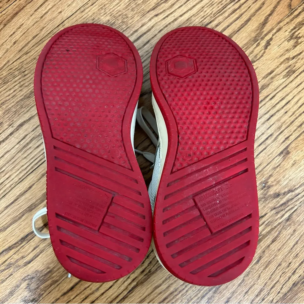 Moa | Master Of Arts In Multi Green Silver Leather Red Sole Sneakers Size 7.5 - Image 15