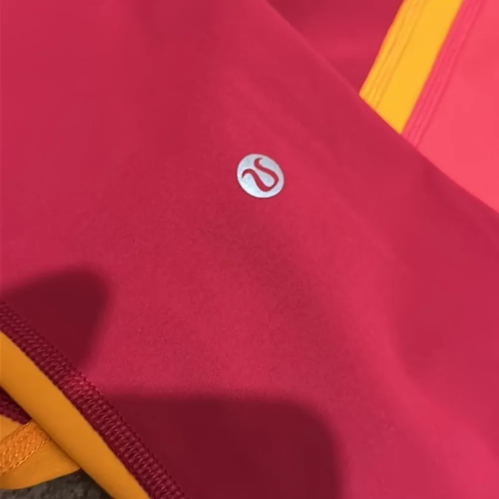 Lululemon Wild Twist 7/8 Tight *25” $118 Ruby Red Fuschia Pink Vivid Amber - Image 13