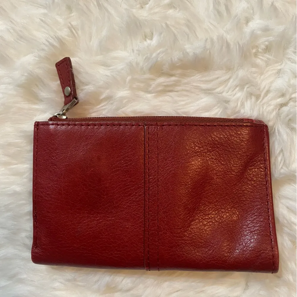 Fossil Red Trifold Wallet - Image 2