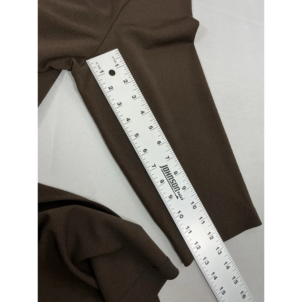 Womans Worthington Woman Cardigan Sweater 2X Brown V Neck Button Down 3/4 Sleeve - Image 7