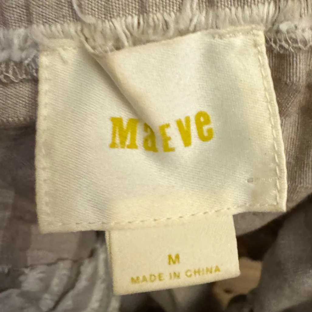 Maeve Anthropologie Size Medium Soeil Babydoll Ribbon Sleeve Cotton Tank Top - Image 9