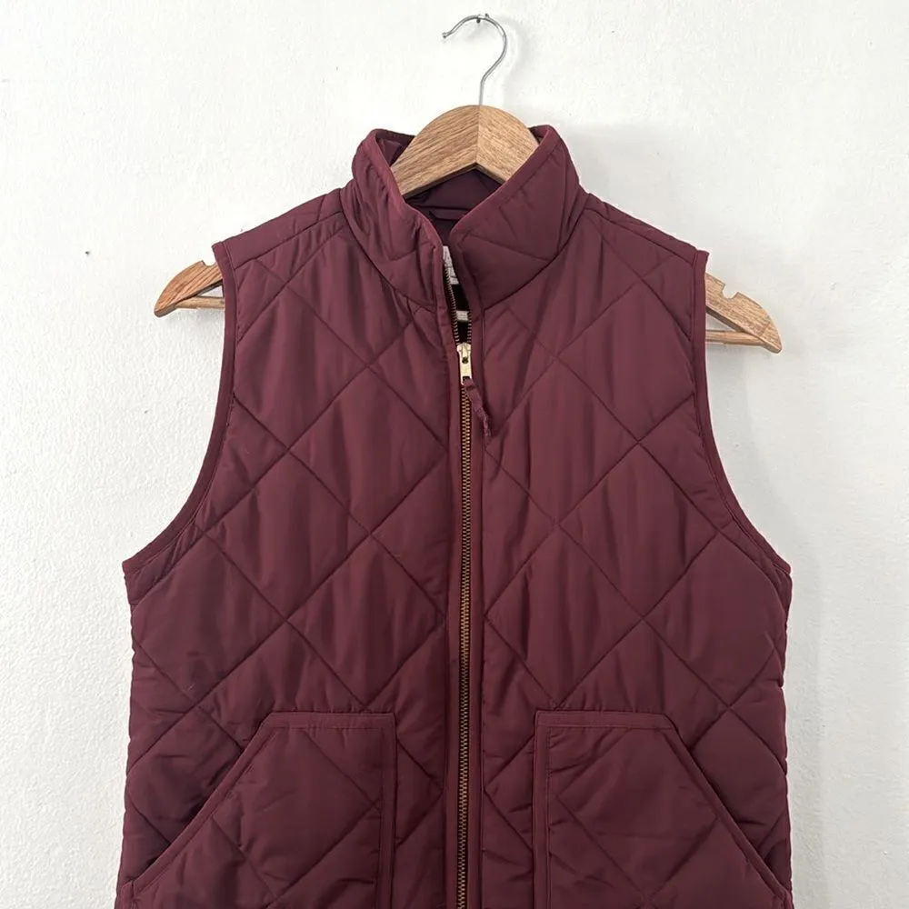 J.Crew Mercantile Quilted Vest EUC - Image 2