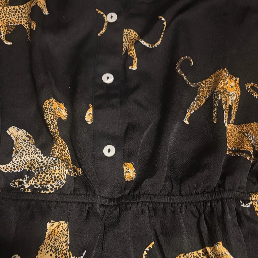 JODIFL Black JUMPSUIT with Gold Accents - Image 5