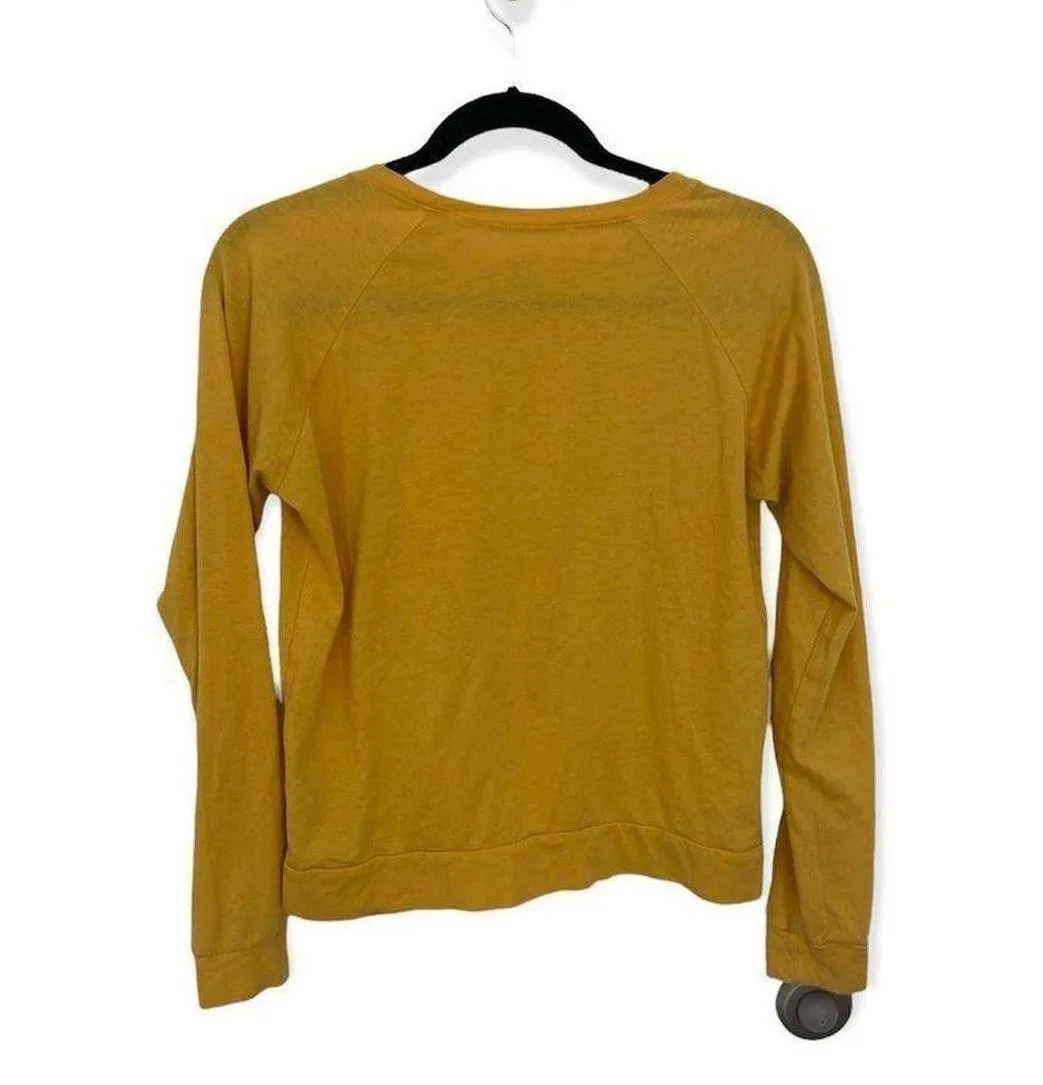 Yellow M&M SZ S long sleeve t - Image 5