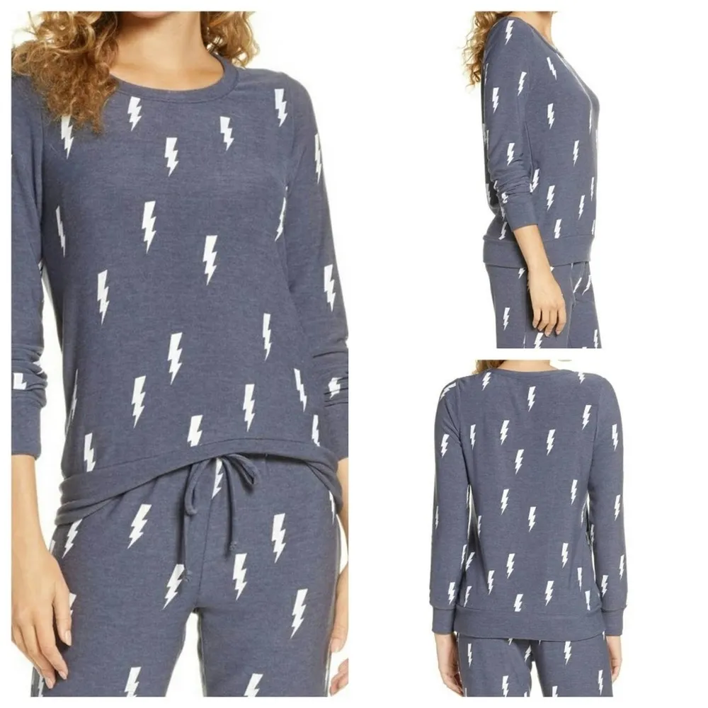 Chaser Lightning Toss Cozy Pullover - Size M - NWT - Image 2