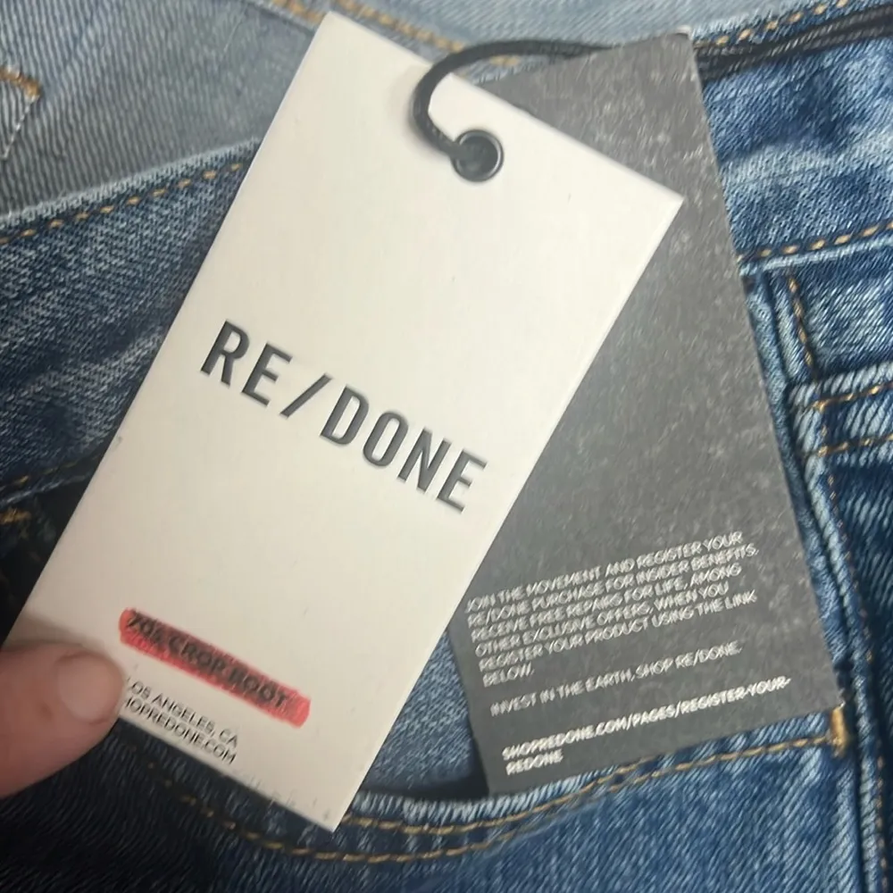 RE/DONE 70’s Low Rise Bell Bottom Jeans - Image 12