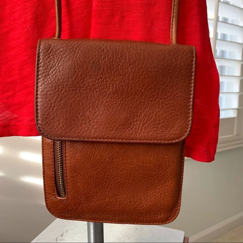 Nine West  Pebble Leather Cell Phone Bag - Image 2