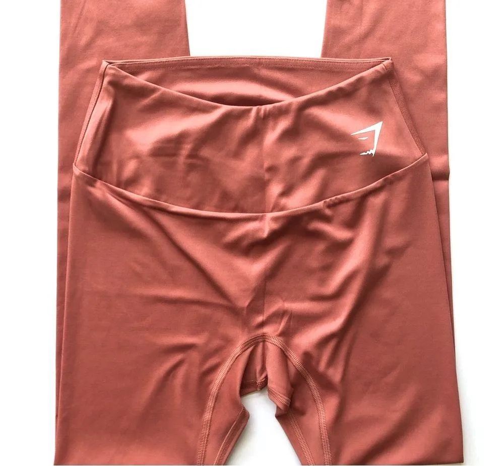 Gymshark M/L Training Leggings & Ruched Strappy Sports Bra Set - Image 4