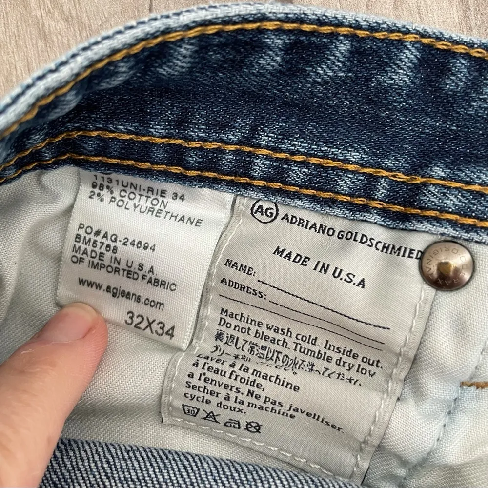 Ag Adriano Goldshmeid Matchbox Jeans Slim Straight - Image 9