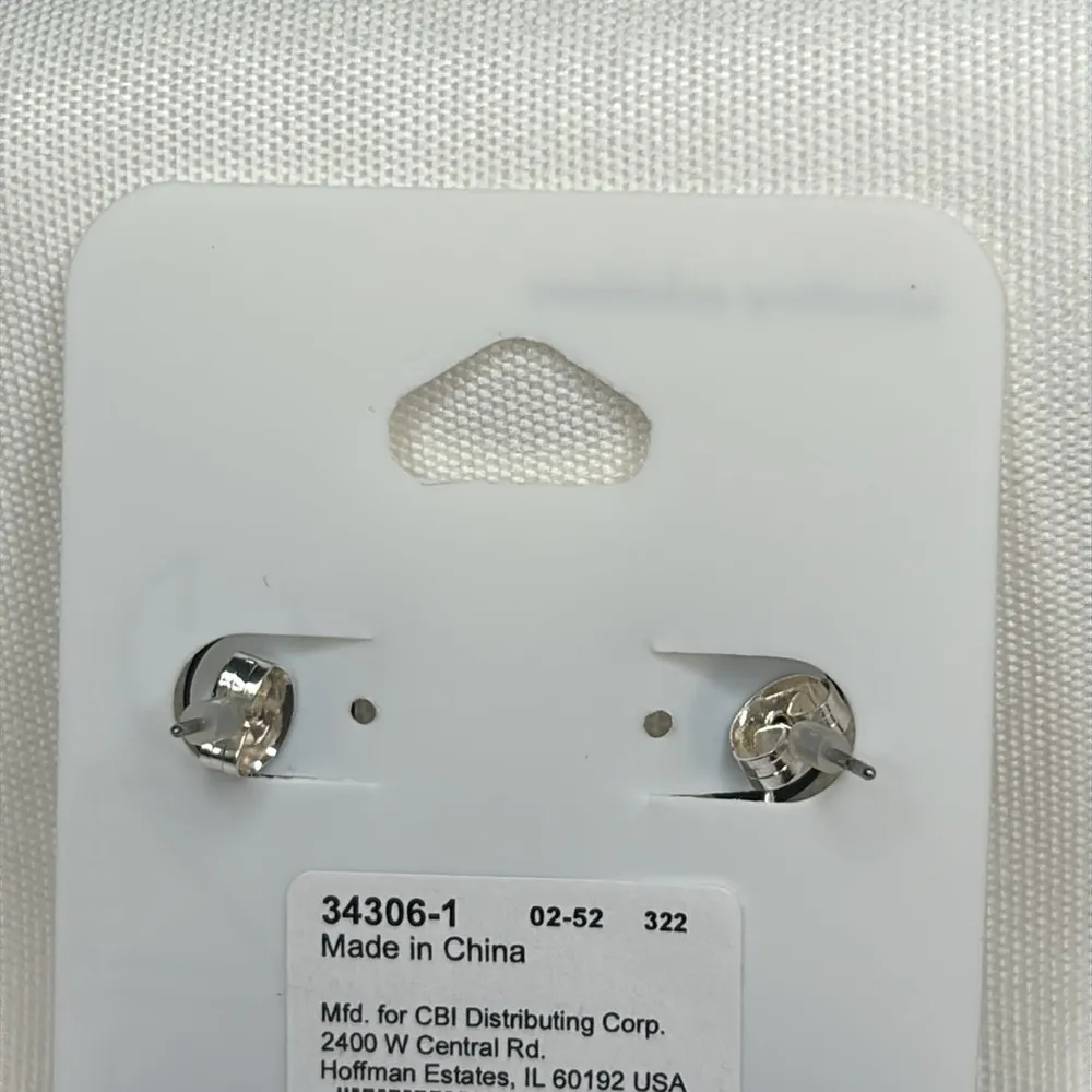 Icing Geometric Shapes 2" Drop Earrings Black / Silver - Image 2