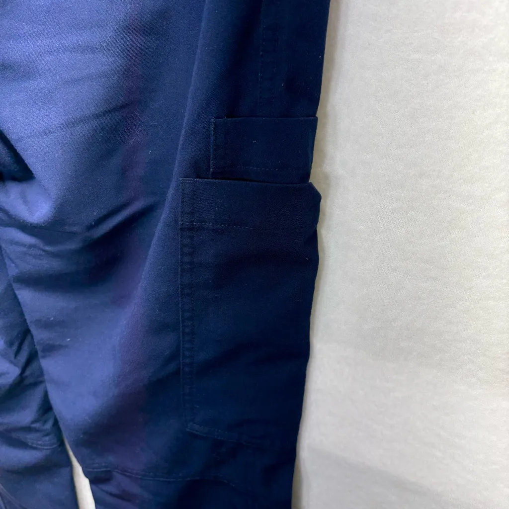 Figs Women's Navy Cargo‎ Scrub Pants - Image 7