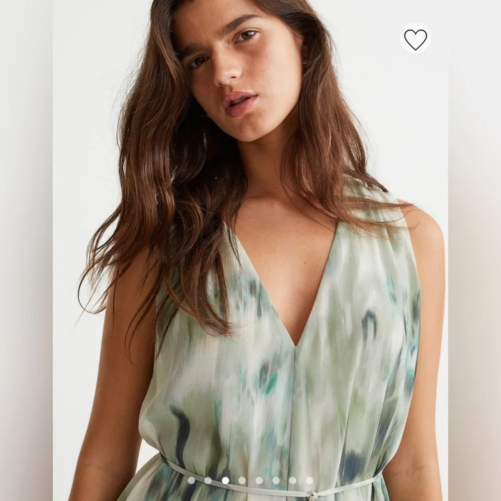 Chiffon Patterned Dress Romper - Image 3