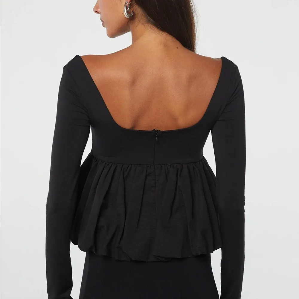 The Line by K uwe bubble top black Size XS - Image 3