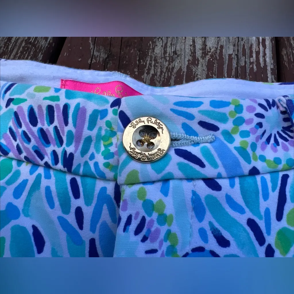 Lilly Pulitzer Women’s Callahan Shorts, Casual Coastal Resort Vacation-Wear|Sz:0 - Image 4