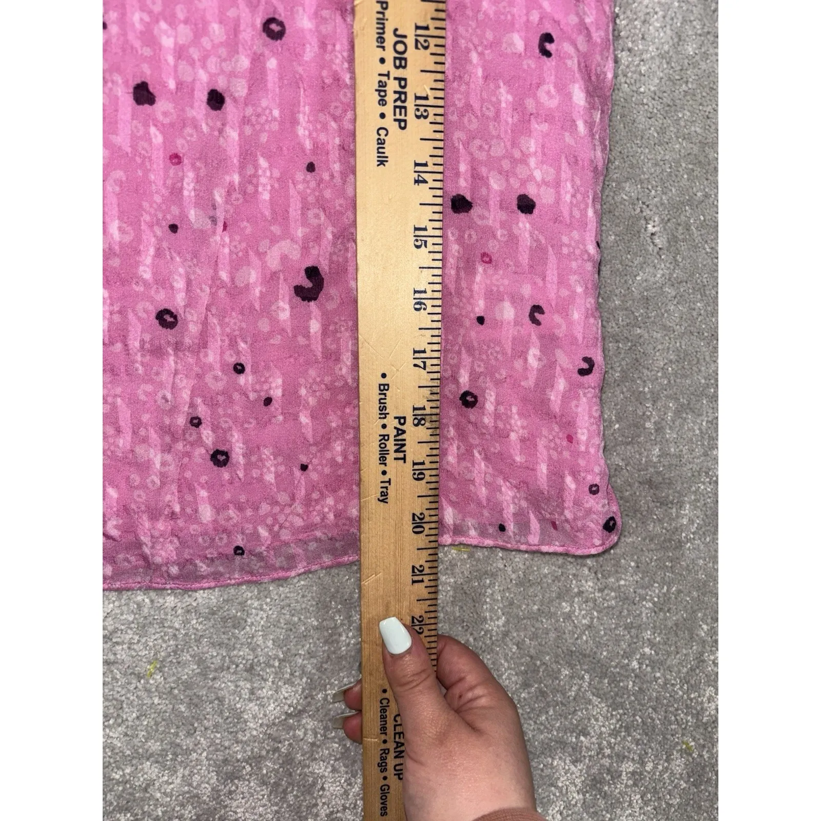 tanya taylor silk‎ blouse pink size 2 peasant - Image 6