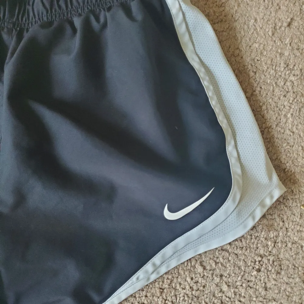 Women's Black Nike Dri-Fit Shorts - Image 2