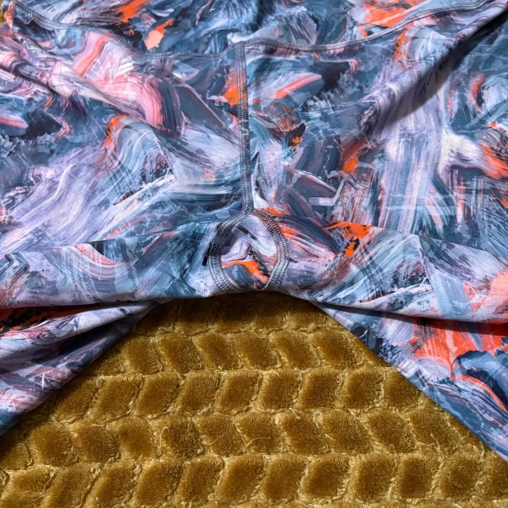 NWOT Lululemon Base Pace HR Tight 25" Purple Multi Running Leggings Size 10 - Image 5