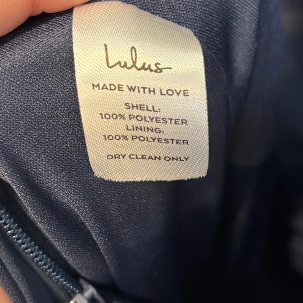 Lulus Thoughts of Hue Surplice Sleeveless Navy Blue Maxi Dress Bridesmaid Formal - Image 10