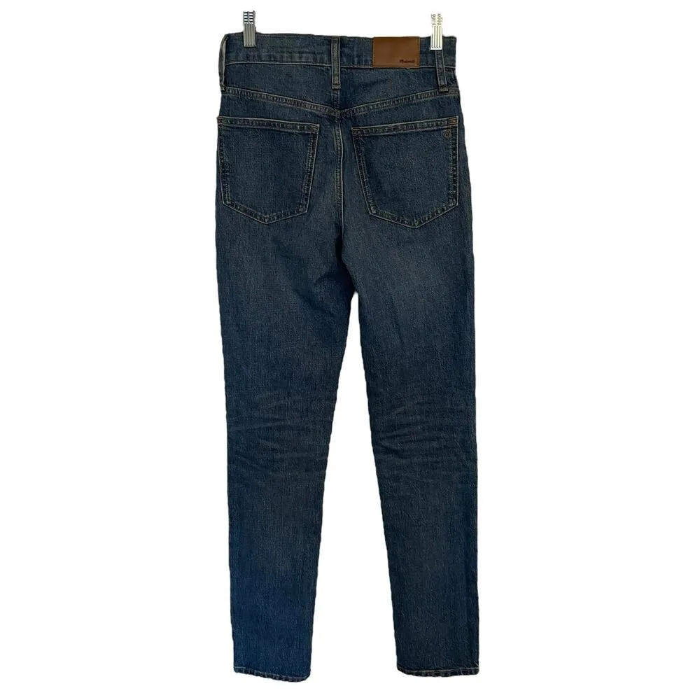Madewell The Perfect Vintage Full-Length Jean in Sanderson Wash Mom Jean Size 24 - Image 9