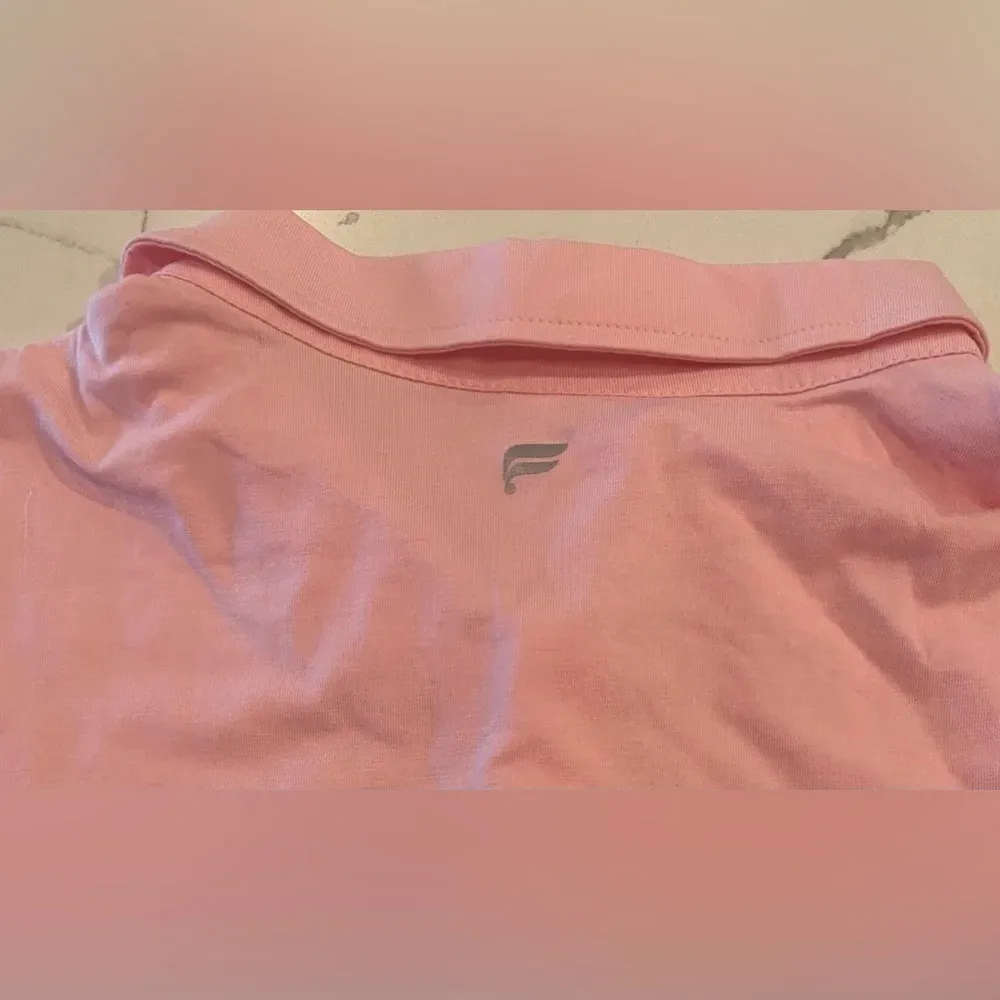 FABLETICS Boxy Short-Sleeve Polo Orchid Pink Large‎ NWOT - Image 13