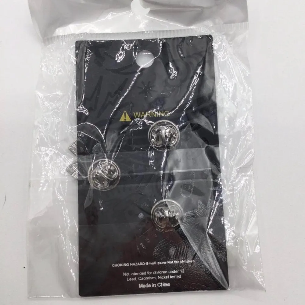 Dolls Kill Enamel Pin Set - Purple, Pink, Teal - Image 2