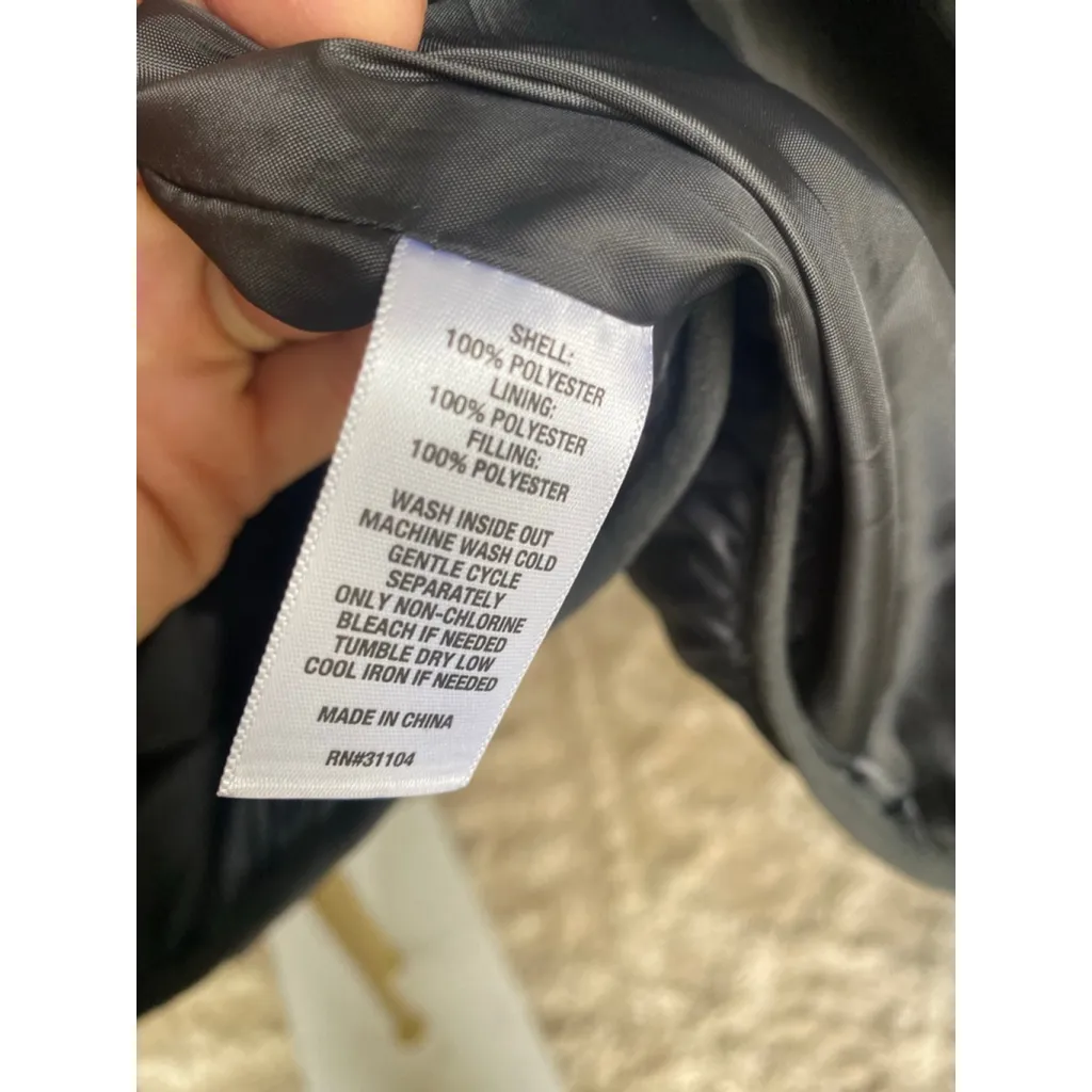 NWTs New Directions Puffer Vest Quilted Ansel Grey XL Lightweight Outerwear Chic Gray - Image 8