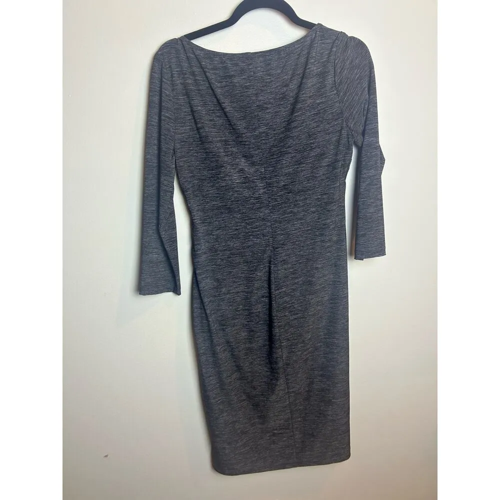Lauren Ralph Lauren Business Dress Women Size 8 Gray Business Stockholm - Image 4