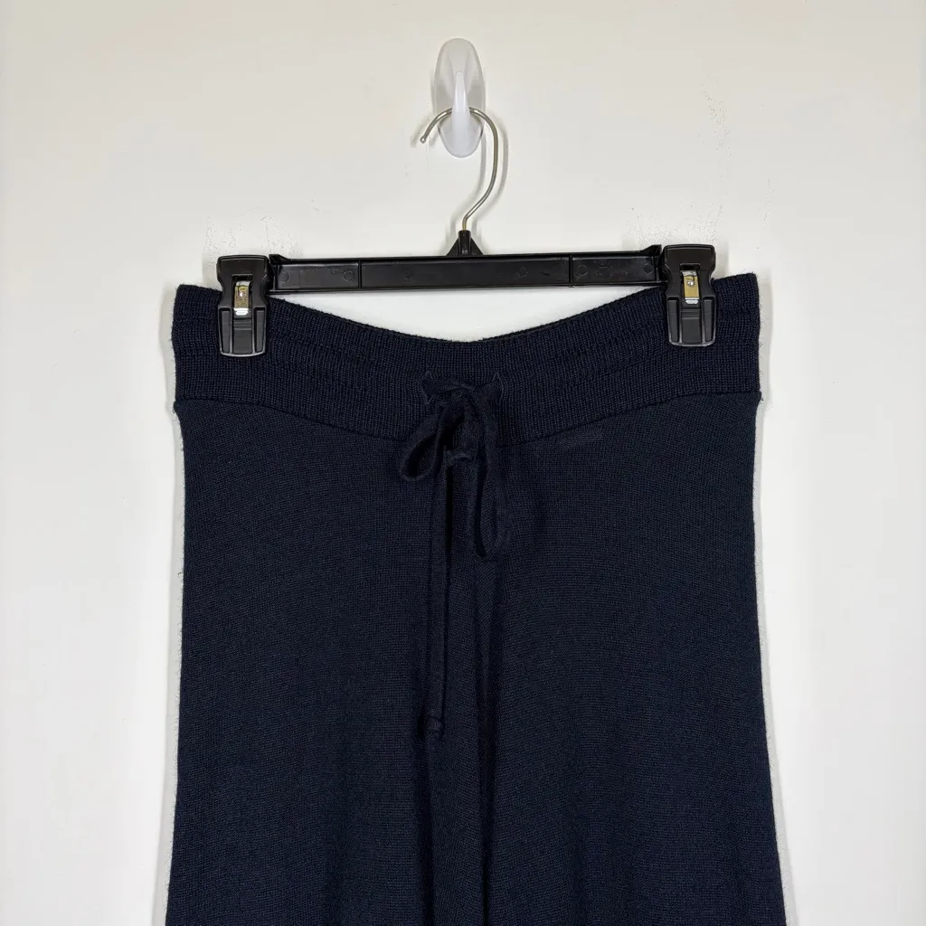 Mersea Crop Knit Pant Size Small Blue - Image 3