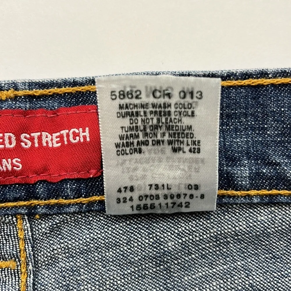 Vintage Levi’s 550 Classic Relaxed Fit Tapered Leg Size 12 MIS M - Image 12