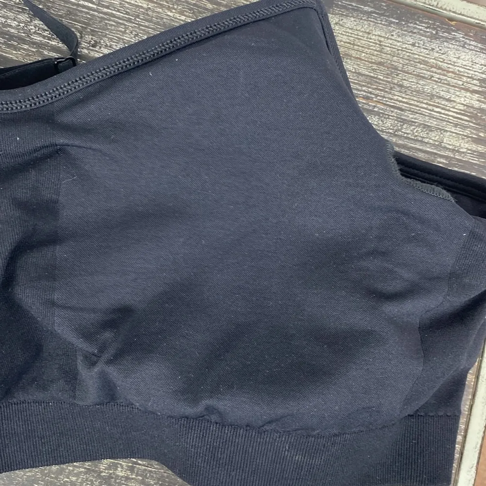 Athleta Black Renew sport Bra D-DD XL NEW - Image 4