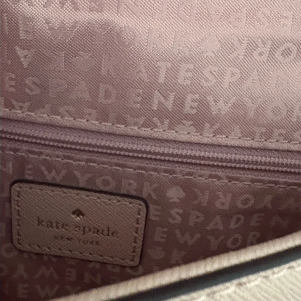 Kate Spade Light Pink Pastel Crossbody Bag Purse - Image 7