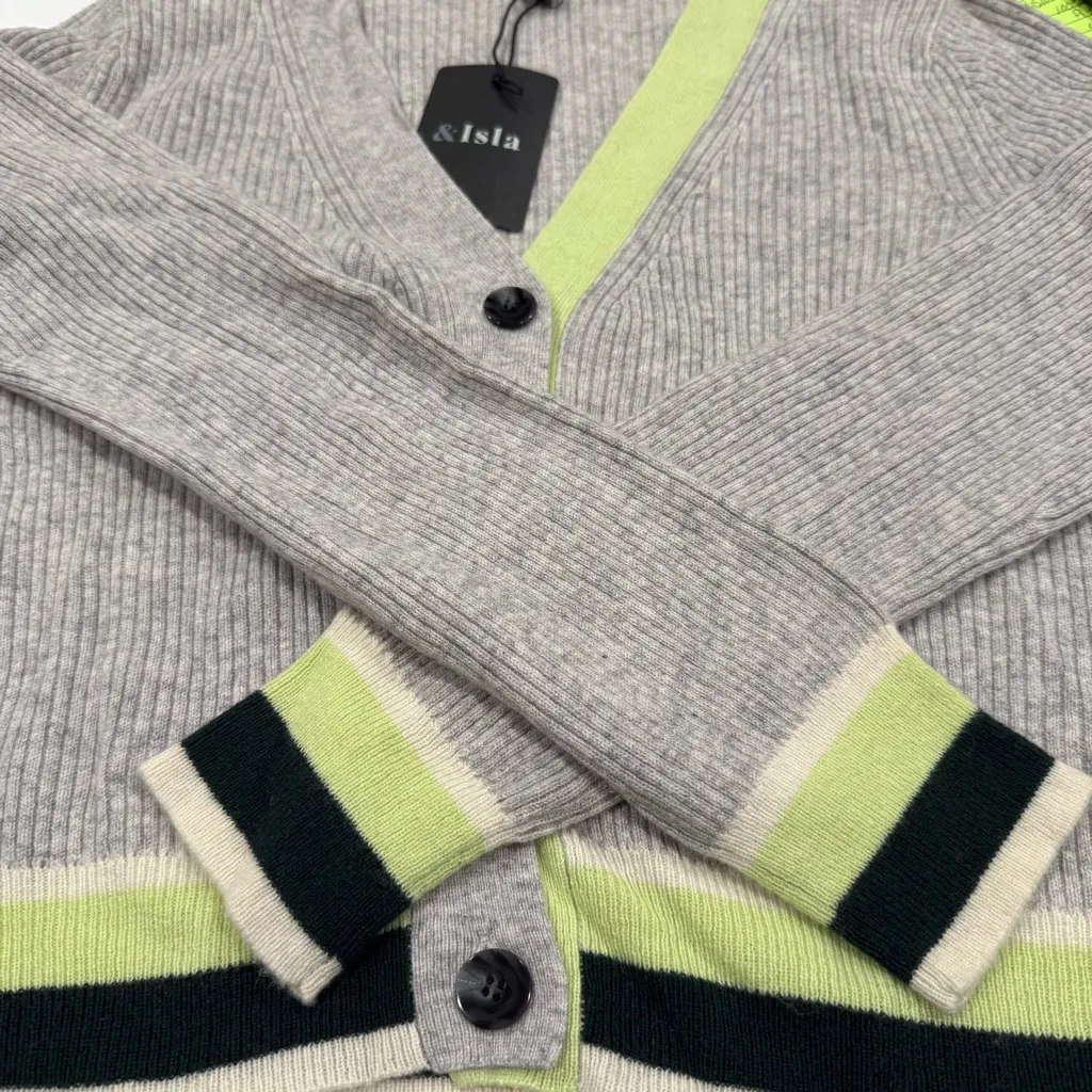 &Isla Stella Tipped Ribbed V - Image 8