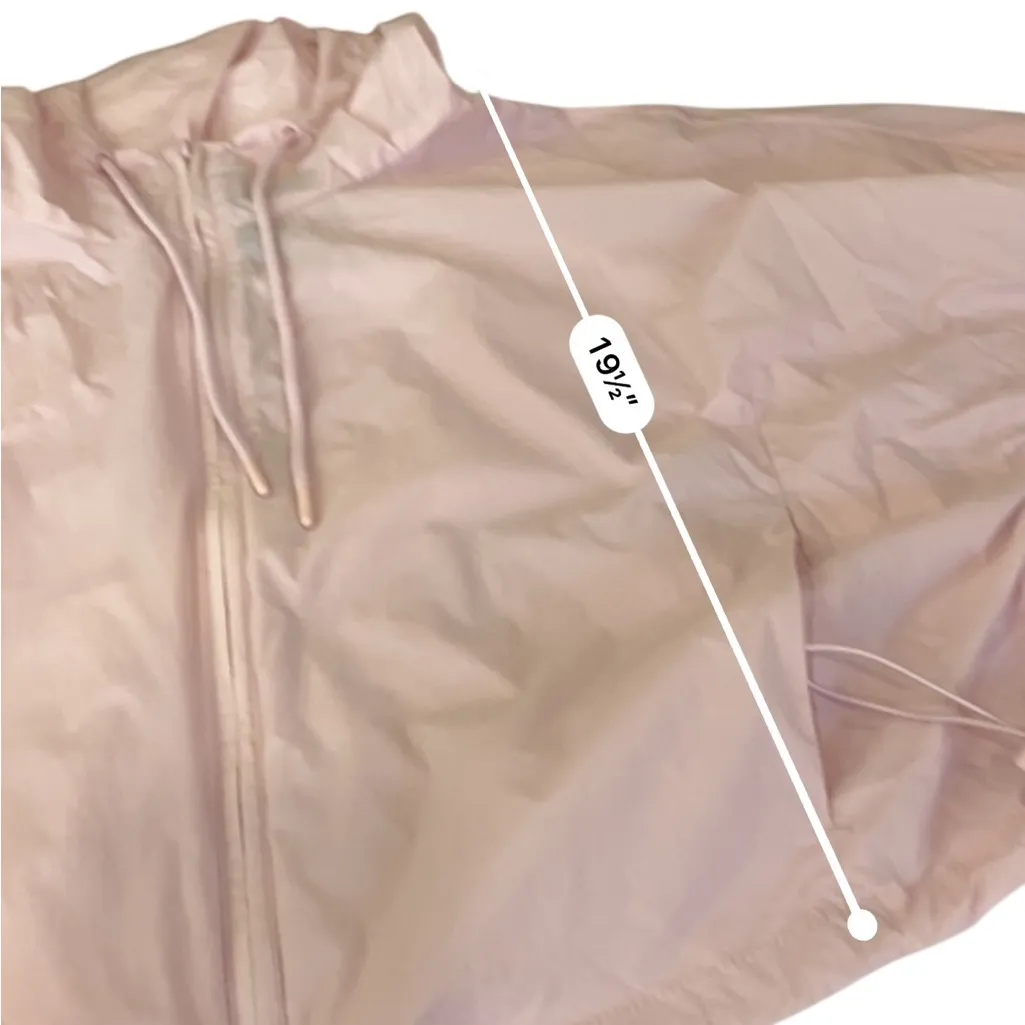 all in motion Women’s Full-Zip Windbreaker Jacket  
Pink Size large - Image 8