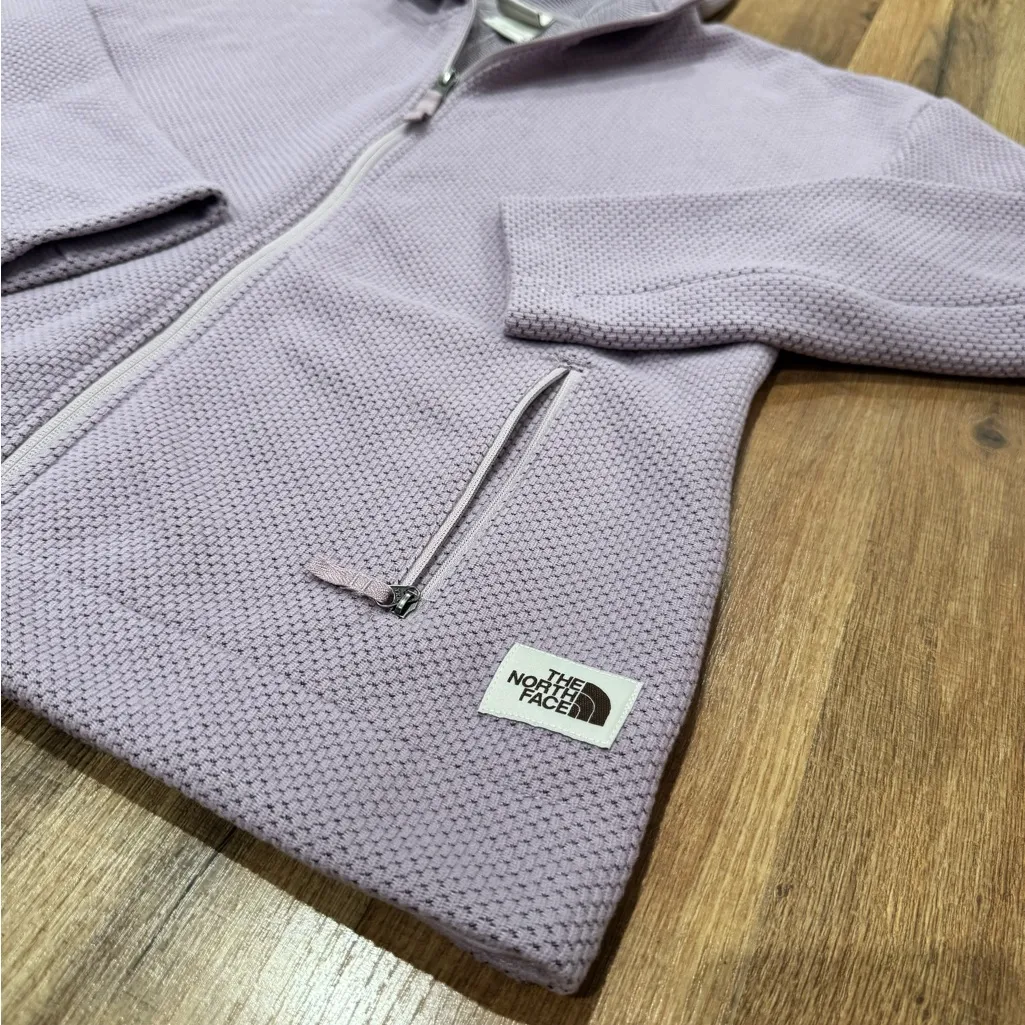 The North Face Lavender Full-Zip Hoodie - Image 3