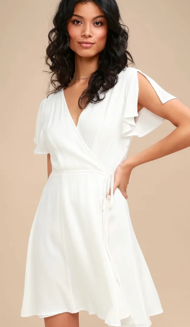 Lulus White  Mini Dress - Image 2