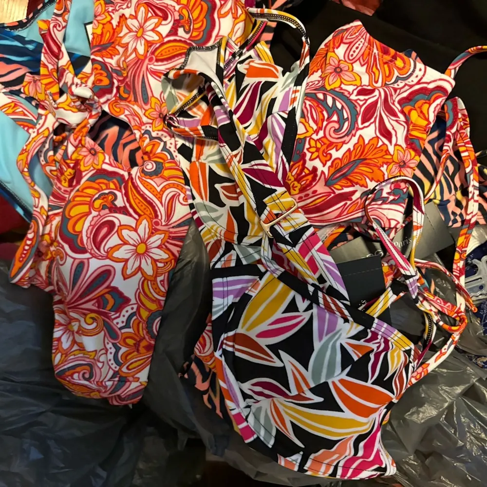 Bikini! Teal High-Waisted Bikini Set & BIG bikini swimsuit! - Image 6