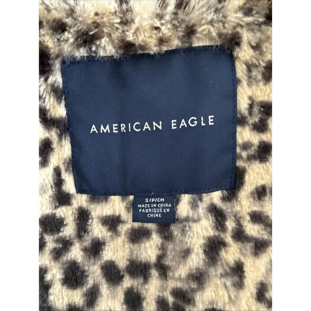 American Eagle Vegan Leather Moto jacket - Image 8