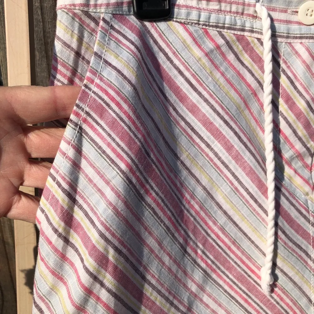 L.O.G.G.(H & M) Linen/Cotton Blend midi skirt with Pockets size 8 - Image 3