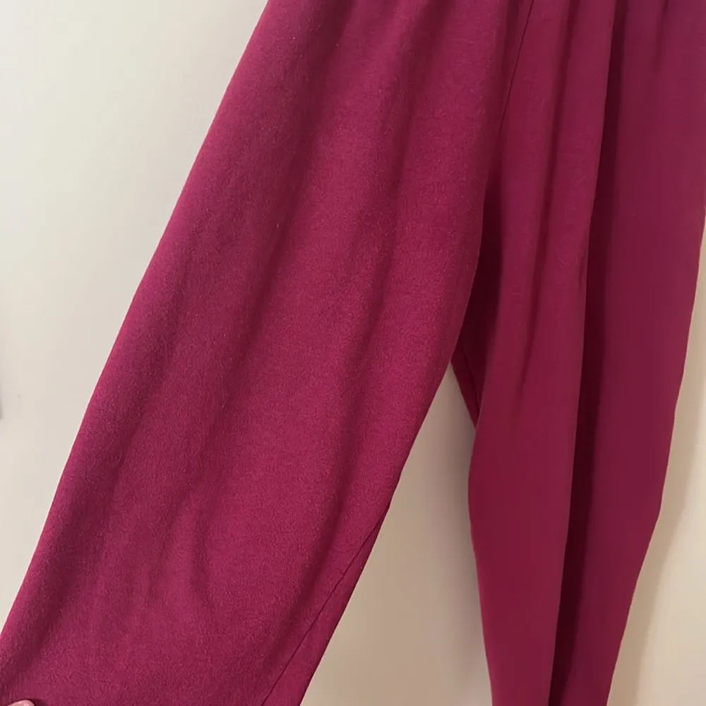 Vintage Wide Leg Sweatpants Purple Size XS - Image 2