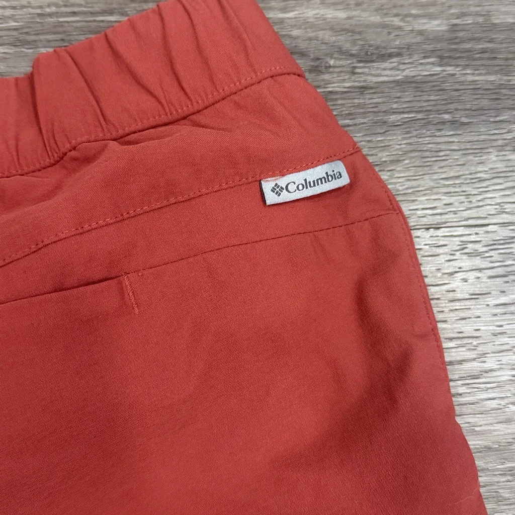 Columbia Rust Red Elastic Shorts large adjustable - Image 4