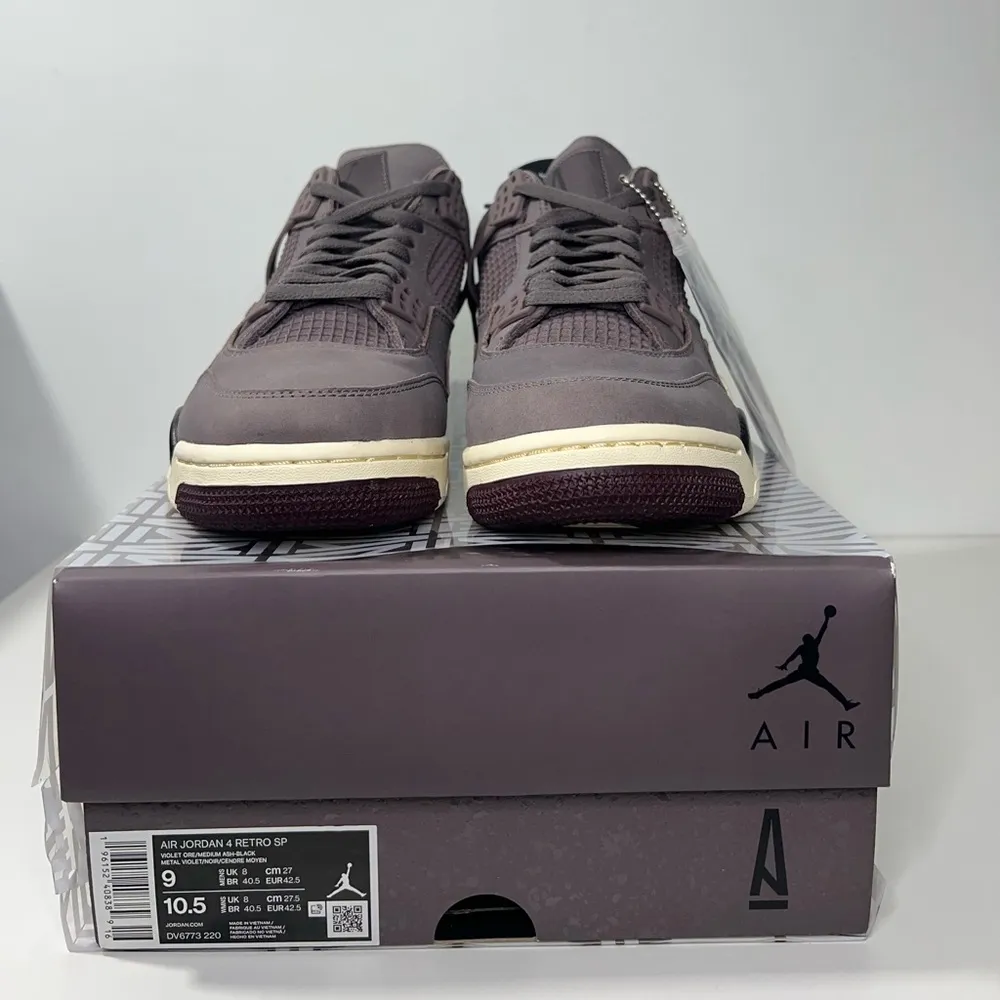 Nike Air Jordan 4 Retro X A Ma Maniére 'Violet Ore' Sneakers - Image 8
